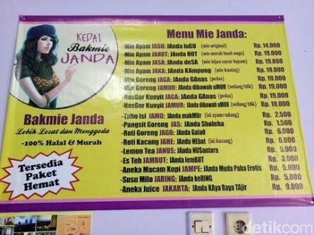 Pemilik Kedai Bakmi Janda ini Seksi, Ternyata Eks Model