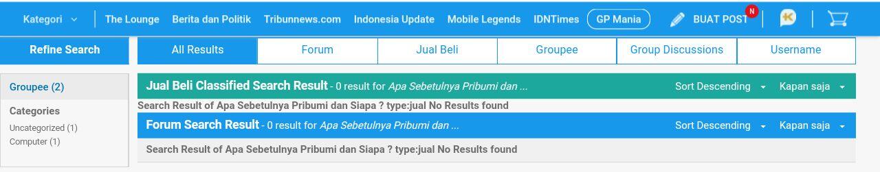 Apa Sebetulnya Pribumi dan Siapa ?