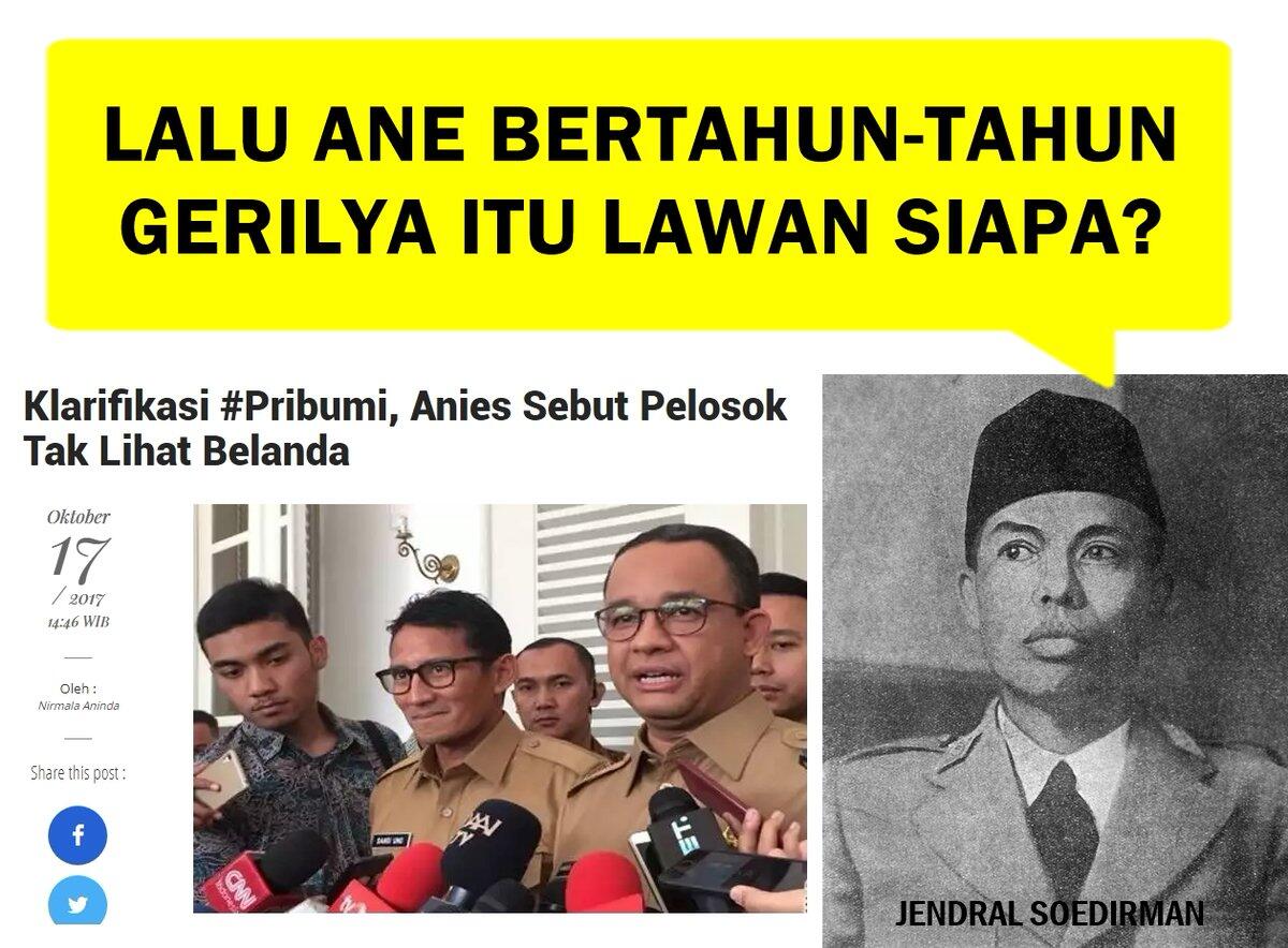 Klarifikasi #Pribumi, Anies Sebut Pelosok Tak Lihat Belanda
