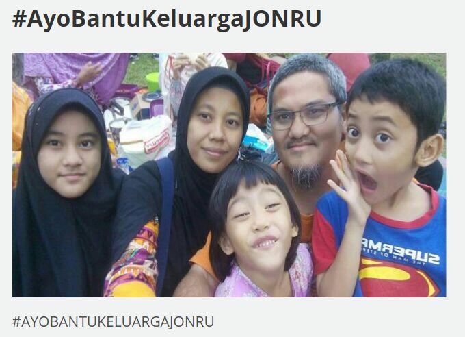 Jonru di Penjara, Eks Karyawan Gagas Donasi #AyobantukeluargaJonru
