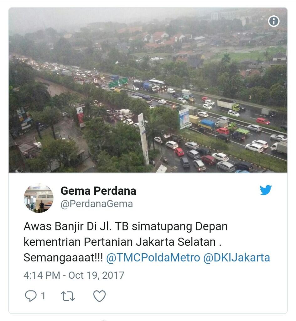 Hujan Guyur Jakarta Tol Dalam Kota Priok Dan Jorr Macet Parah