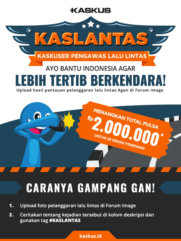 Dapatkan Badge Special Edition dengan Ikutan KASLANTAS Gan!