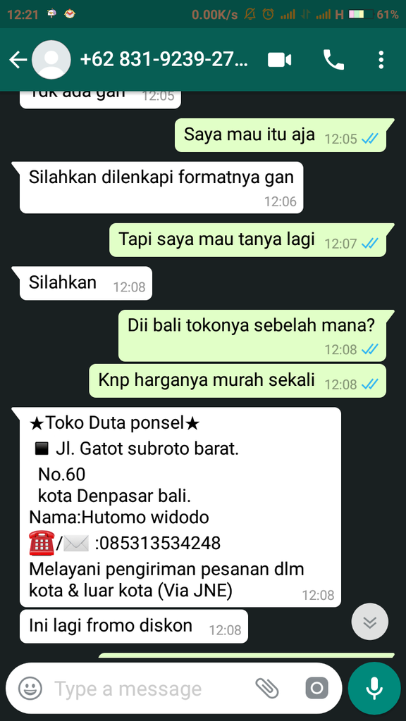 Penipunya marah 😨