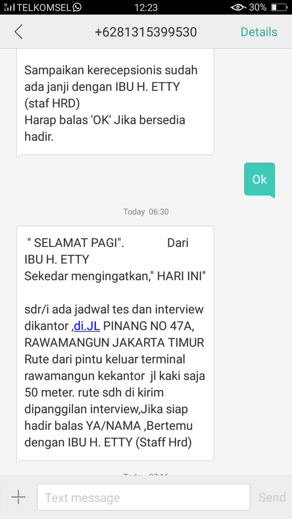 Ada Yang Dapet Sms Ini Gk Kaskus