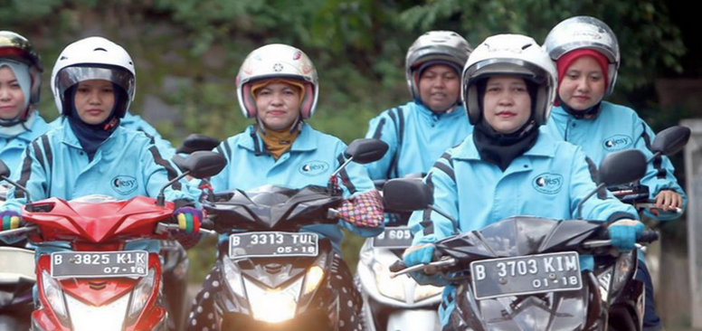 Ojek Wanita Lebih Enak Diajak Curhat