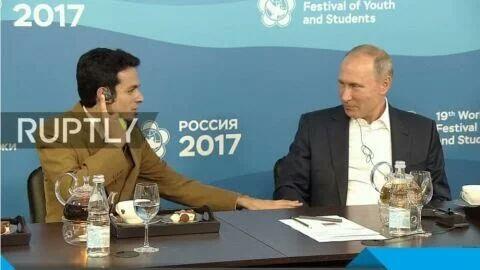 Saat Dokter Muda Asal Indonesia Berdiskusi dengan Vladimir Putin