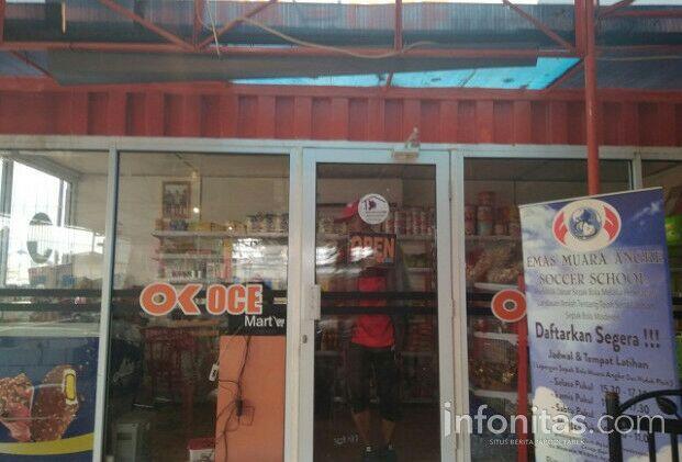 OK OCE Mart di Muara Angke Sepi Pembeli