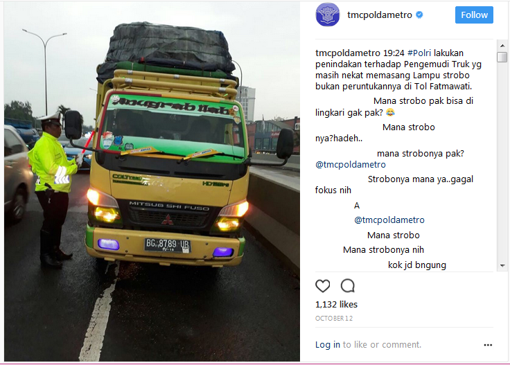 Netizen Dibuat Gagal Paham dengan "Lampu Strobo" Ini