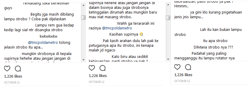 Netizen Dibuat Gagal Paham dengan "Lampu Strobo" Ini
