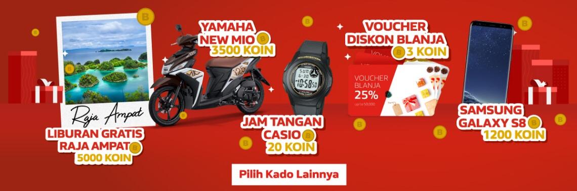 Blanja Kok Bisa Dapet Kado? Gimana Caranya?