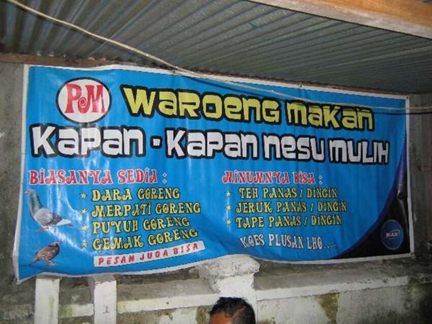 Ternyata Pengusaha Kuliner Indonesia Sangat Kreatif.!!!