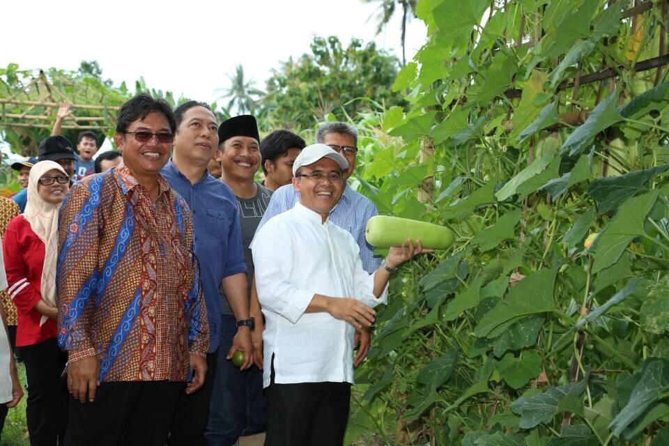 Azwar Anas Ajari Pertanian Organik 