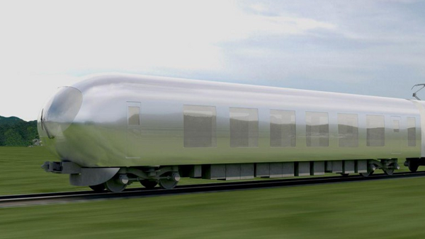 Serius Nih Ada Kereta Transparan di Jepang?