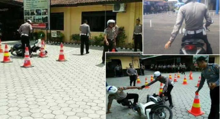 Ditantang Kapolres Uang Rp 1 Juta, Tak Satu Pun Enam Kapolsek Lolos Ujian Praktik SIM