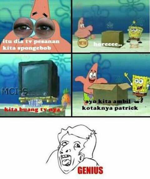 MEME SPONGEBOB DULU AHH, BIAR SERU... 