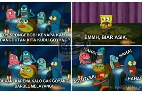 MEME SPONGEBOB DULU AHH, BIAR SERU... 