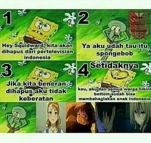 MEME SPONGEBOB DULU AHH, BIAR SERU... 