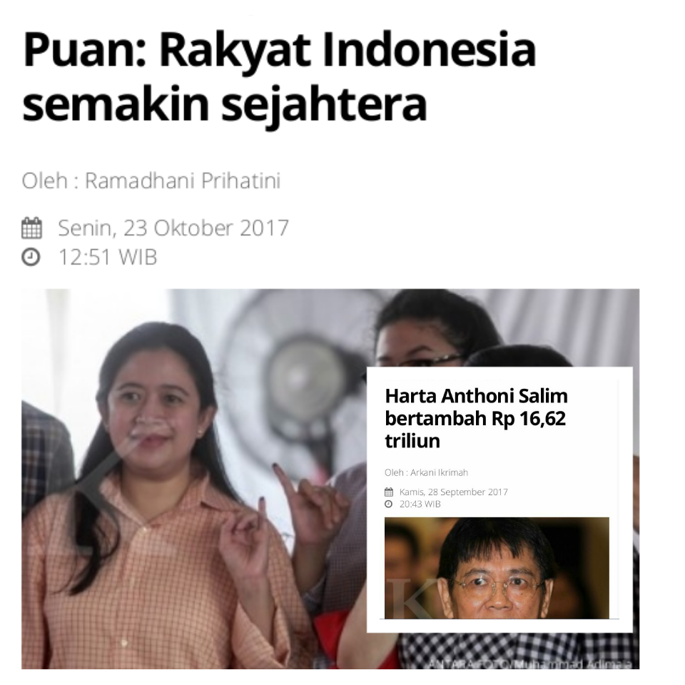 (Tumben Pinter) Puan: Rakyat Indonesia makin sejahtera