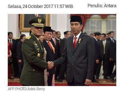 Panglima TNI: Presiden Minta Saya Tidak Usah Berangkat