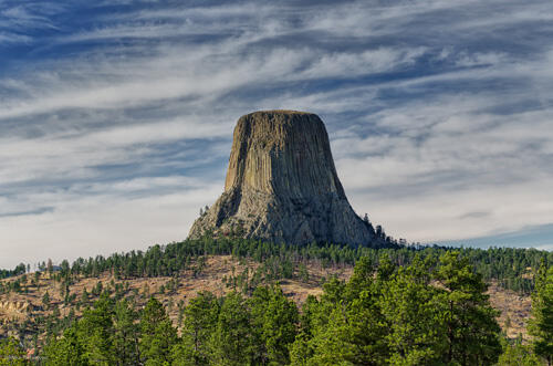 MISTERI Devils Tower!! GUNUNG ANEH ini DULUNYA POHON PURBA RAKSASA????