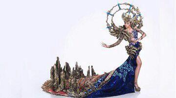 Kostum Nasional Indonesia Menang di Miss Grand International
