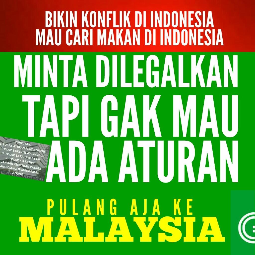 PERUSAHAAN TAKSI ONLINE SEBAR RATUSAN JUTA UNTUK AKSI DEMO DRIVER?