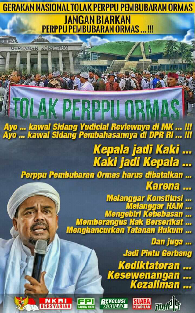 Cetus Amien Rais ke Jokowi: Allah Akan Buat Perhitungan dengan Rezim yang Zalim Ini