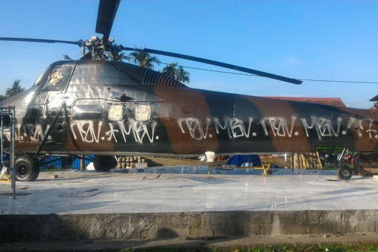 Corat-coret Helikopter Milik TNI AU, 3 Remaja Dibekuk