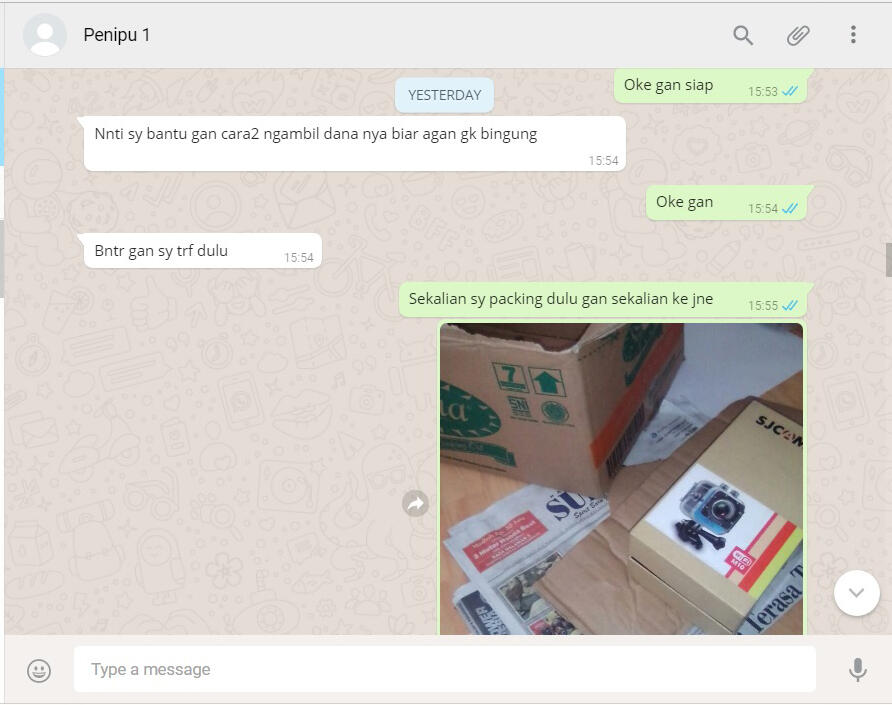 REKAMAN MODUS PENIPUAN E-CASH, 3 PENIPU DALAM 1 HARI (pengalaman pribadi)