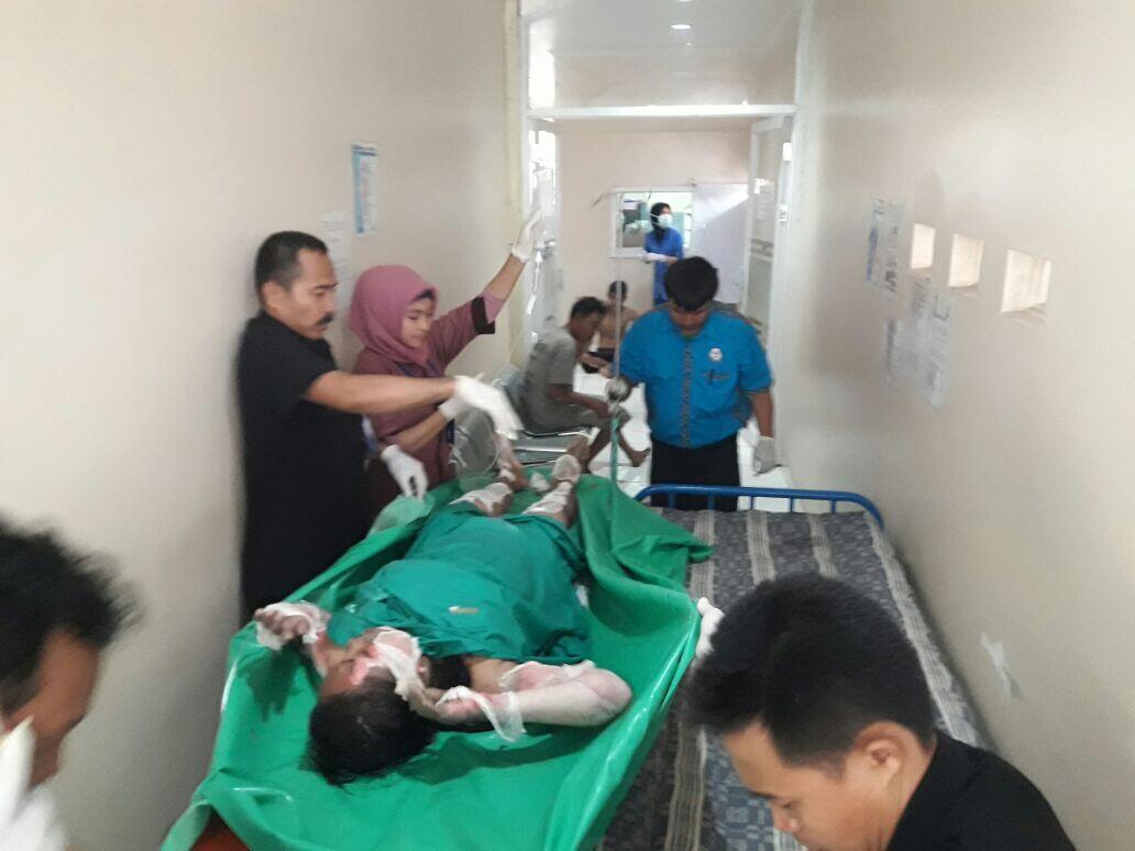 VIDEO GOSONG KEBAKARAN PABRIK KEMBANG API TANGGERANG