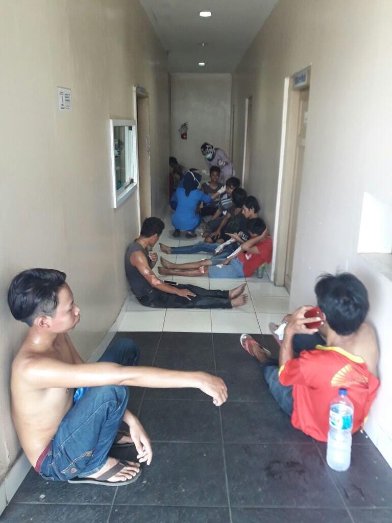 VIDEO GOSONG KEBAKARAN PABRIK KEMBANG API TANGGERANG
