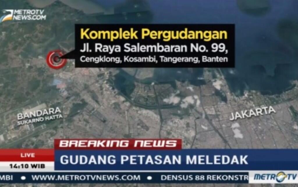 Karyawan Gudang Petasan Dibayar Rp55 Ribu/Hari