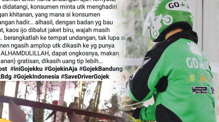 After 'Go-Spy', Kini Warganet Dihebohkan Kisah Driver Ojol Terima Order 'Go-Hajatan'!