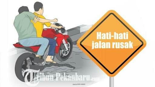 Momen Kampret Yang Dialami Pengendara Motor Di Jalan