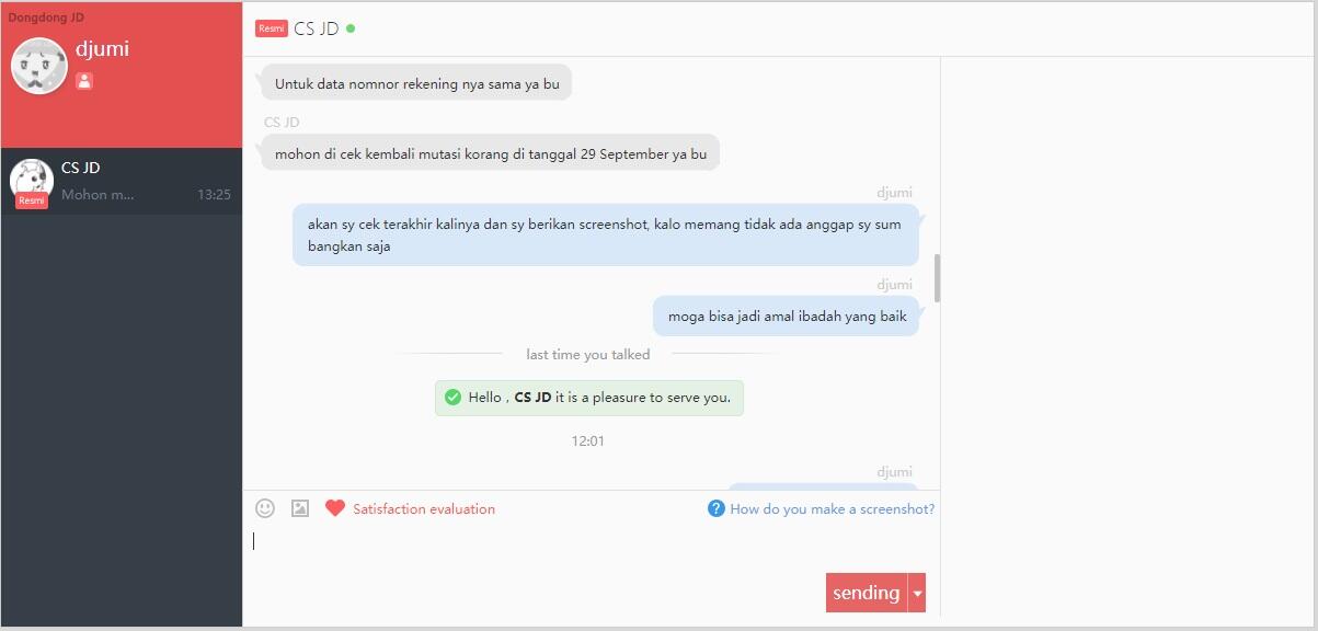 Refund di JD.ID ribet dan tidak jelas 