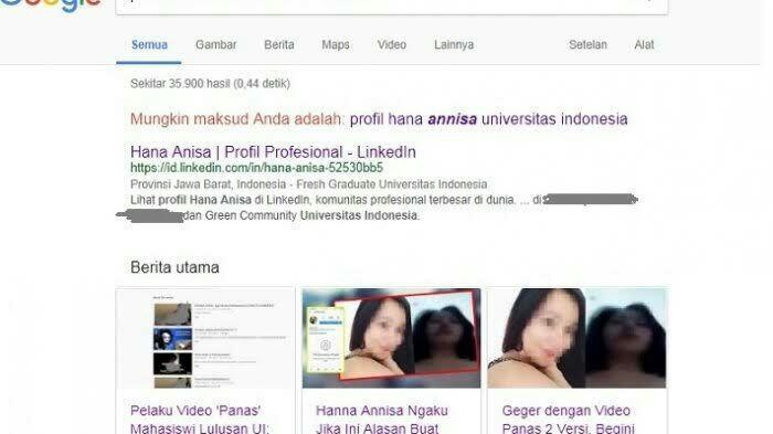 Inikah Penyebab Video Hanna Anissa Di Buru Nitizen?