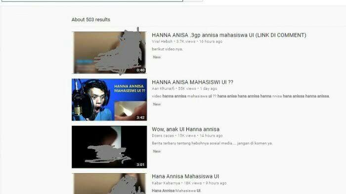 Inikah Penyebab Video Hanna Anissa Di Buru Nitizen?