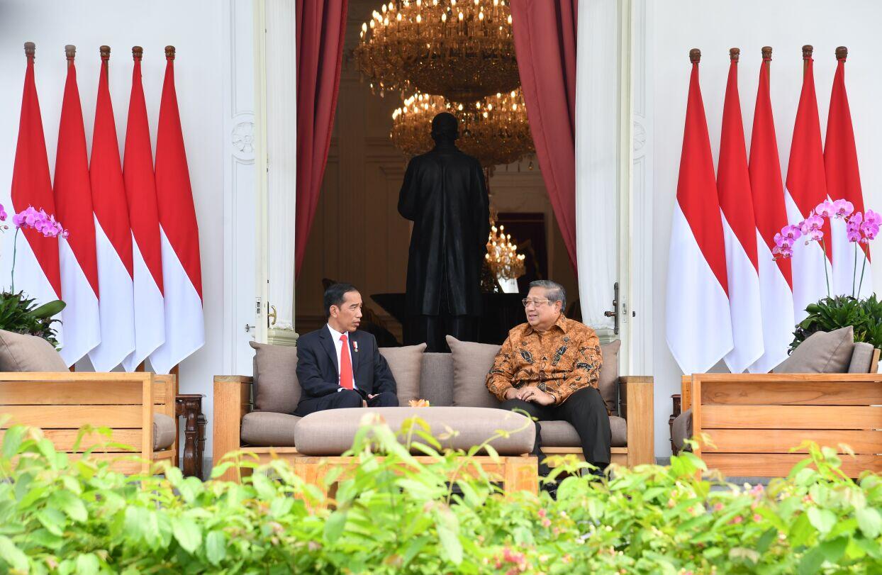 Pertemuan Jokowi-SBY Direncanakan Sebulan Lalu