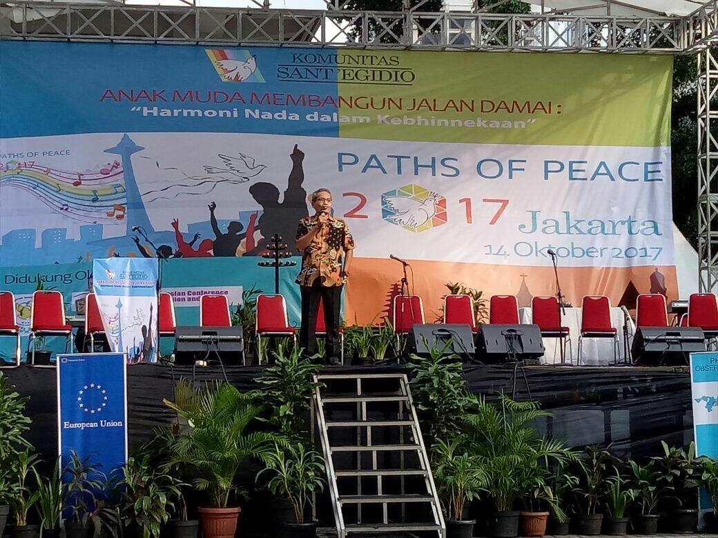 Pemuda Lintas Iman dalam Pentas Seni dan Doa Damai