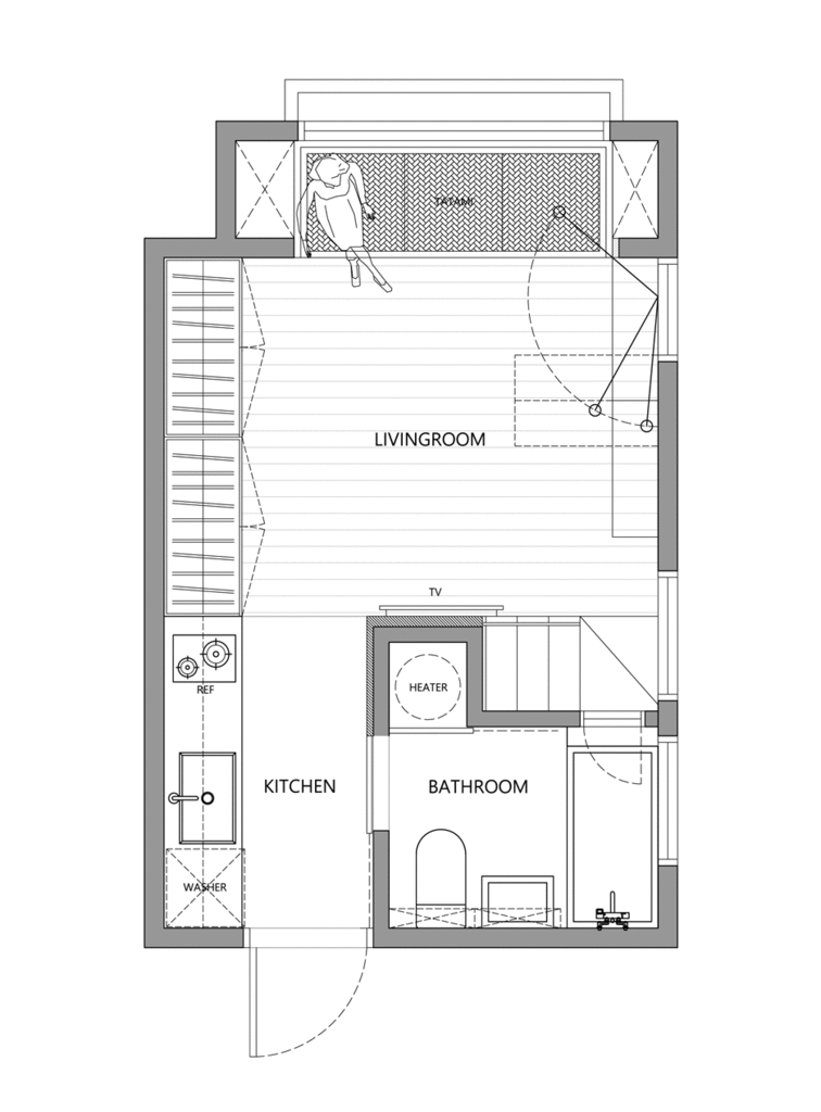 Apartemen Mikro: Solusi Desain Untuk Hunian 22 Meter Persegi Menjadi Hunian Nyaman