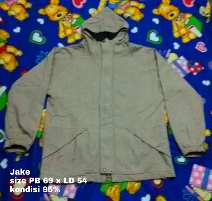 Aneka jaket branded murah (cape land, kappa, uniqlo nike dll)