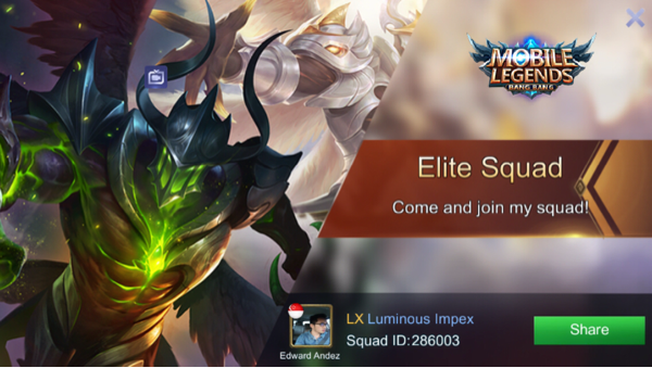 Mobile Legends Recruitment Squad / Team (Post Here) - Page 9 | KASKUS