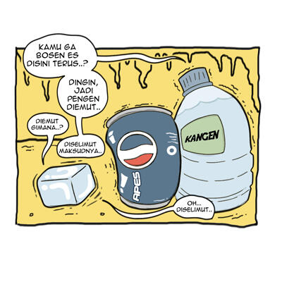 &#91;Comic Article&#93; Misteri Perubahan Wujud Zat | kertas.kindew