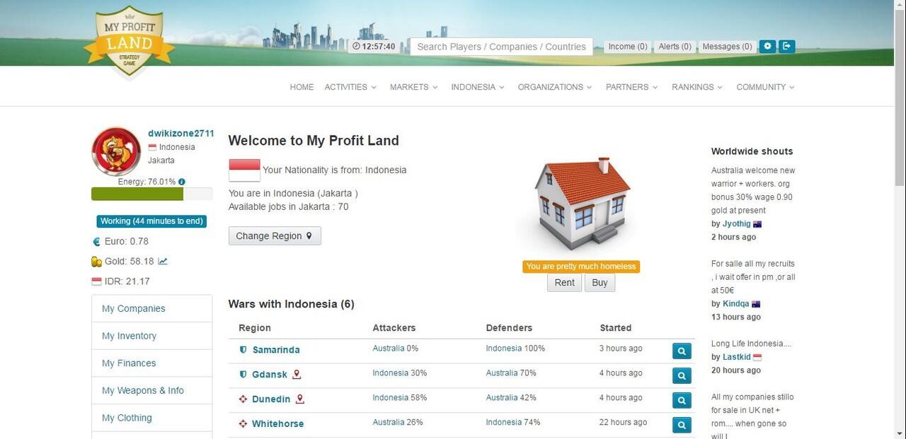 ▂ ▄ ▅ ▆&#91;MEGAPIX&#93; Game Penghasil Euro -My Profit Land- ▆ ▅ ▄ ▂