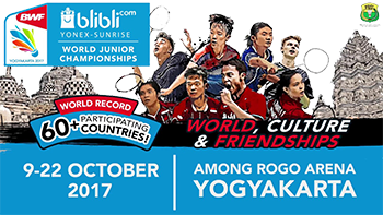 &#91;FR&#93; Kerenholic Blibli.com Yonex Sunrise BWF World Junior Championships 2017