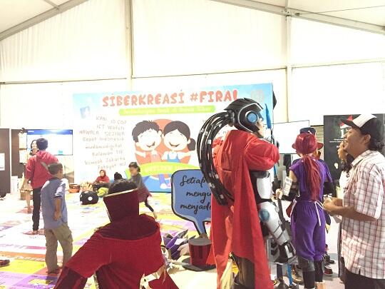Merapat Ke SiBerkreasi Netizen Fair 2017 Yang Mengajak Netizen Cerahkan Dunia Maya