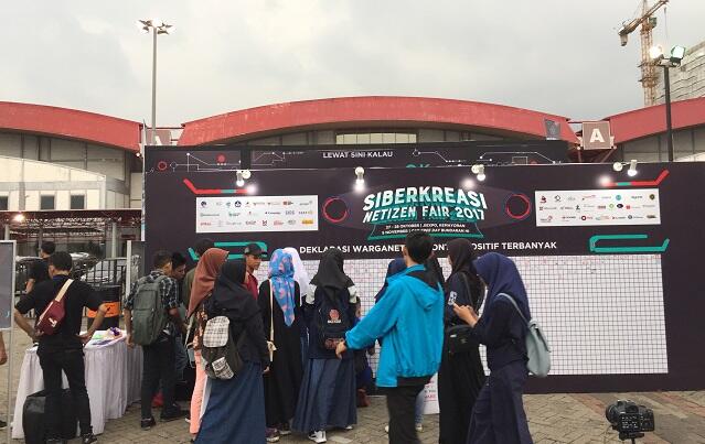 Merapat Ke SiBerkreasi Netizen Fair 2017 Yang Mengajak Netizen Cerahkan Dunia Maya