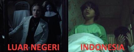 Perbandingan Film Hantu Indonesia dengan Buatan Amerika!