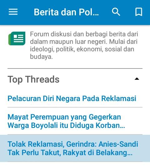 Tolak Reklamasi, Gerindra: Anies-Sandi Tak Perlu Takut, Rakyat di Belakang Kalian