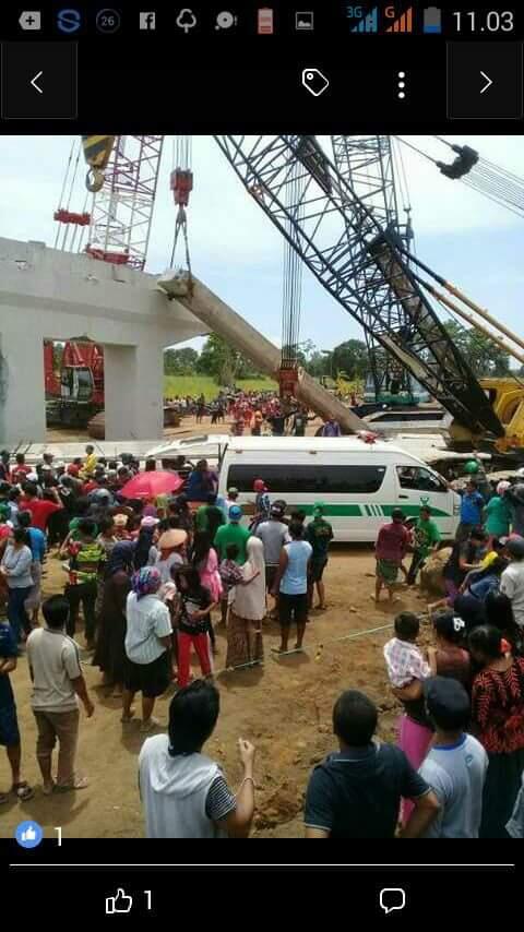 
Konstruksi Bangunan Tol Pasuruan-Probolinggo di Grati Ambruk